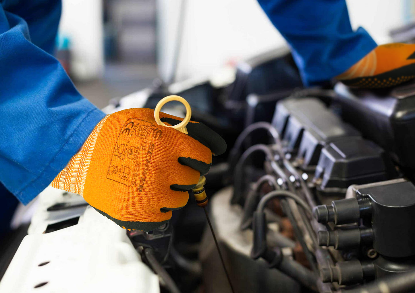 Lite MicroFoam Nitrile Coated Work Gloves LT5619