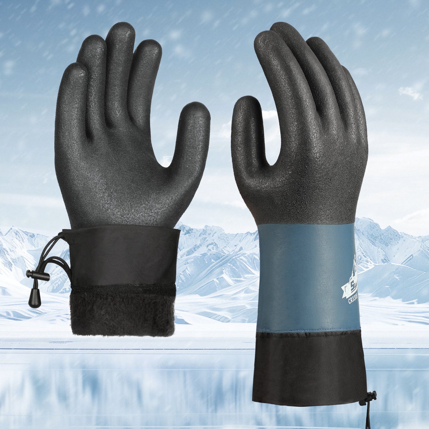 Schwer Long Winter Work Gloves | Waterproof, Windproof, CR3308