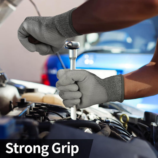 Schwer Cut Resistant Gloves | ANSI A5, PU Grip, CR3088