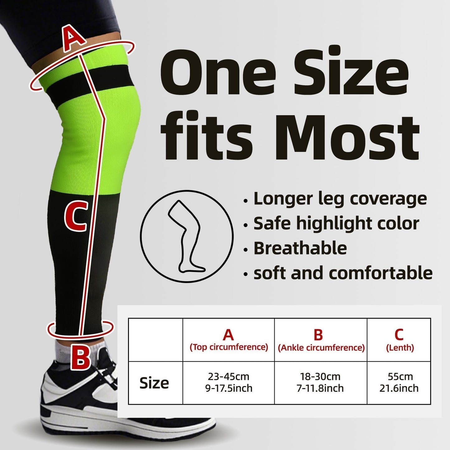 Pro Max ANSI A9 Cut Resistant Leg Sleeves S926, 21.6 Inch