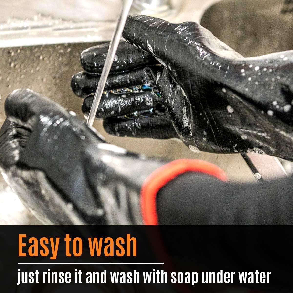 Schwer 932℉ Heat Resistant Gloves | Waterproof for Grill, Cooking