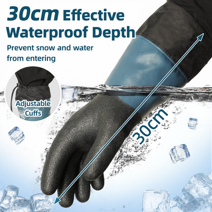 Schwer Long Winter Work Gloves | Waterproof, Windproof, CR3308