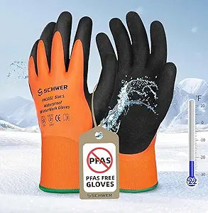 FreezeGuard Winter Work Gloves PM3302 for Outdoor Cold Weather