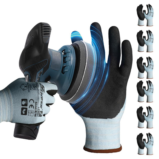 Schwer Work Gloves | Nitrile Grip, Touchscreen, LT5627