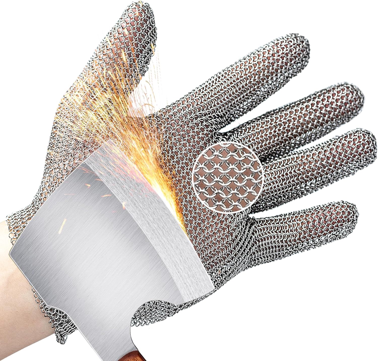 Proguard-X a livello più alto resistente al taglio inossidabile in acciaio in acciaio in metallo Glove PM5201