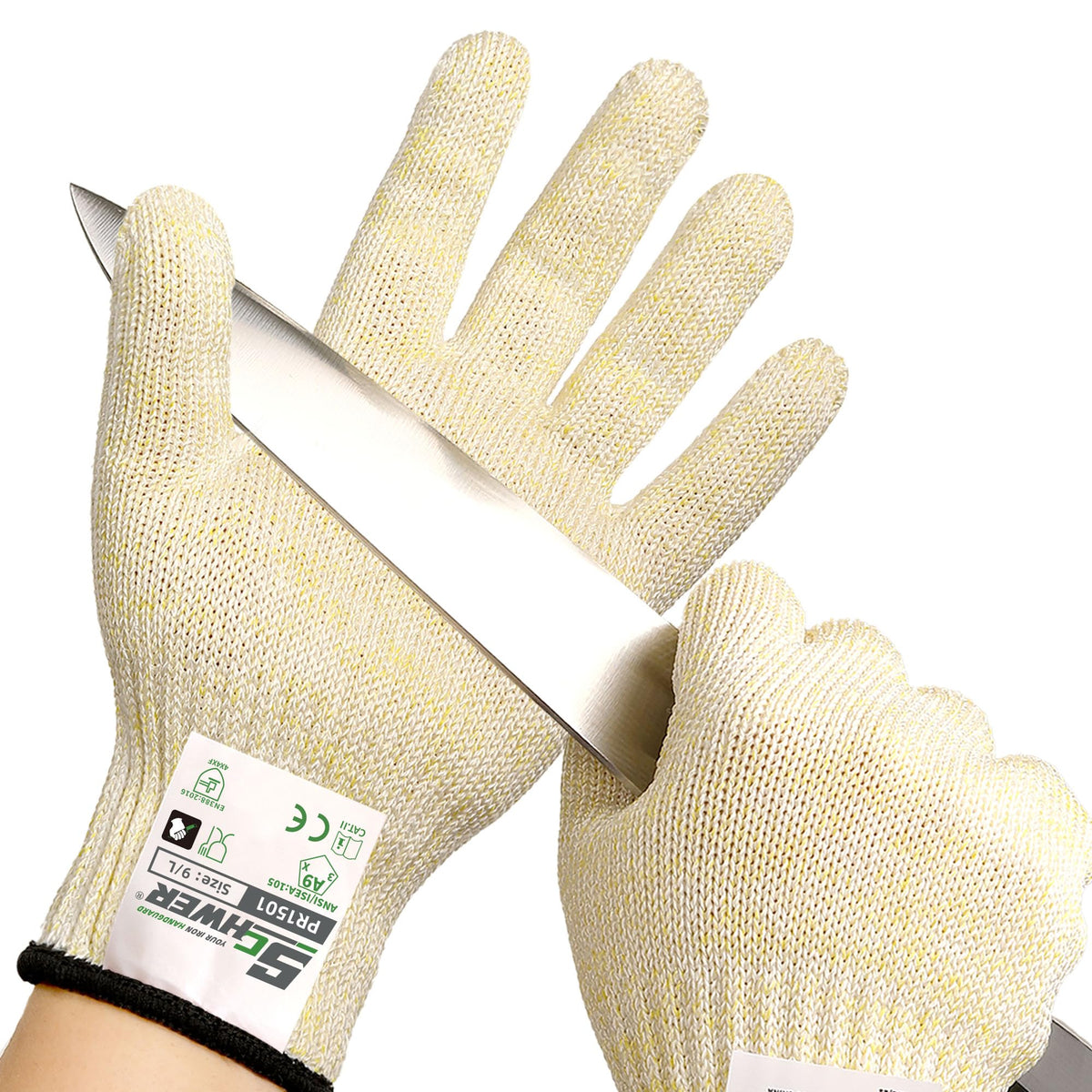 Schwer SlicePro Cut Resistant Gloves | ANSI A9, PR1501