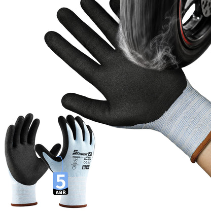 Schwer Work Gloves, Nitrile Grip, Touchscreen, 6 Pairs, LT5627 - product image 1