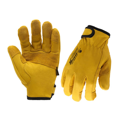 Schwer Leather Gardening Gloves, Cowhide, A9 Cut Resistant, PM3401 - product image 1