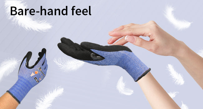 Guantes resistentes a corte de piel de aire AR3900 con extremo liviano y delgado - Bare-Hand Feel
