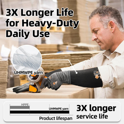 Schwer AIR-SKIN Cut Resistant Arm Sleeves | ANSI A4, UHMWPE, 18 inch, S913