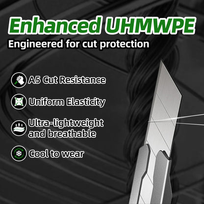 Schwer Cut Resistant Arm Sleeves | ANSI A5,Cooling & UV Protection,18 Inch,S912