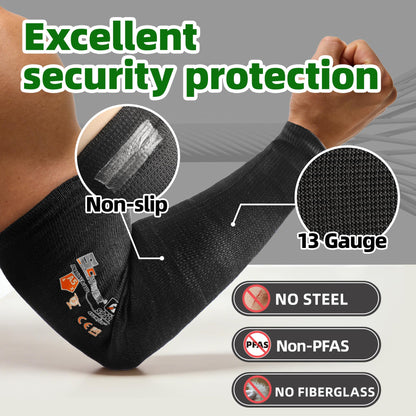 Schwer Cut Resistant Arm Sleeves | ANSI A5,Cooling & UV Protection,18 Inch,S912