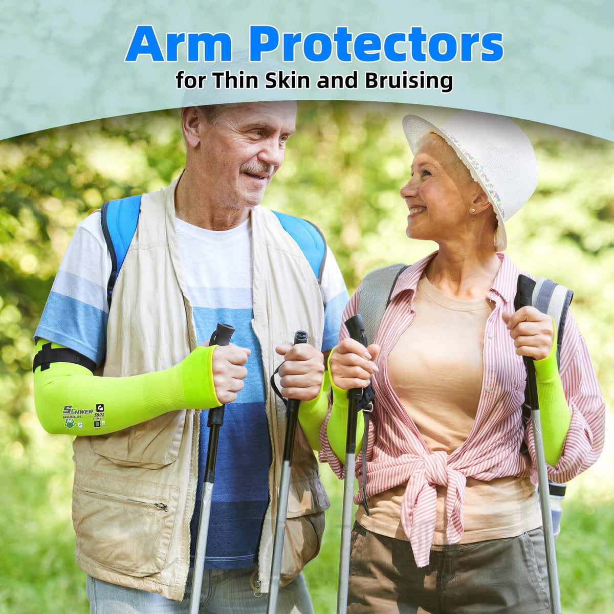 Schwer Air-Skin ANSI A6 cut resistant arm sleeves S901 - glass-fiber-free material