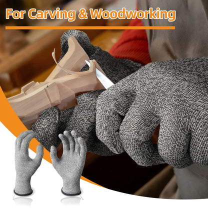 Schwer SlicePro Cut Resistant Gloves, ANSI A6, 2 Pairs, CR1401 - product image 5