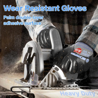 Schwer Cut Resistant Gloves | ANSI A9, Nitrile Grip, Touchscreen, PM3202