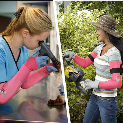 Schwer Air-Skin Cut Resistant Arm Sleeves, ANSI A6, UPF50+ Sun Protection, S901-P - product image 4