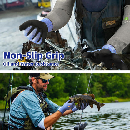 Schwer Air-Skin Cut Resistant Gloves, ANSI A4, Nitrile Grip, Touchscreen, AR3900 - product image 7