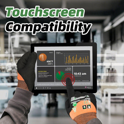 Schwer Cut Resistant Gloves, ANSI A6, Nitrile Grip, Touchscreen, CR3709 - product image 3
