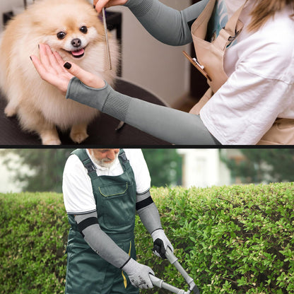 Schwer AIR-SKIN Cut Resistant Arm Sleeves | ANSI A6, UHMWPE, 18 inch, S914