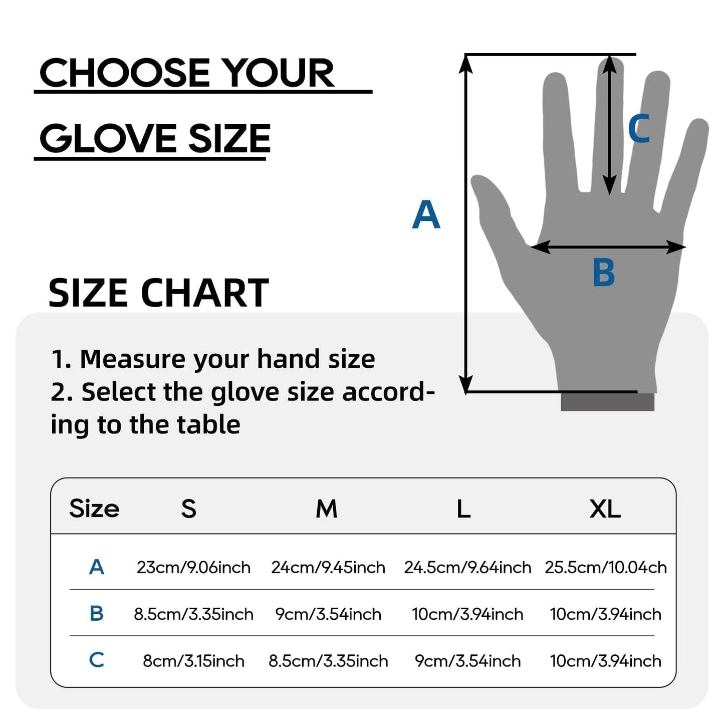 Patentierte schnittfeste Handschuhe AR1345 von SlicePro mit ANSI A9-Verstärkung an 4 Fingern 