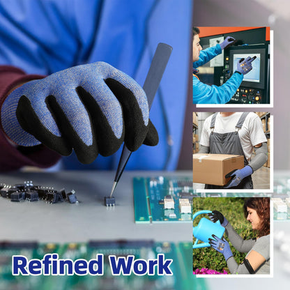 Schwer Air-Skin Cut Resistant Gloves, ANSI A4, Nitrile Grip, Touchscreen, AR3900 - product image 6