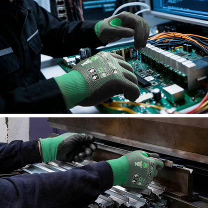 Schwer ANSI A6 Cut Resistant Gloves | AIR-SKIN, Micro Foam Nitrile, AR3908
