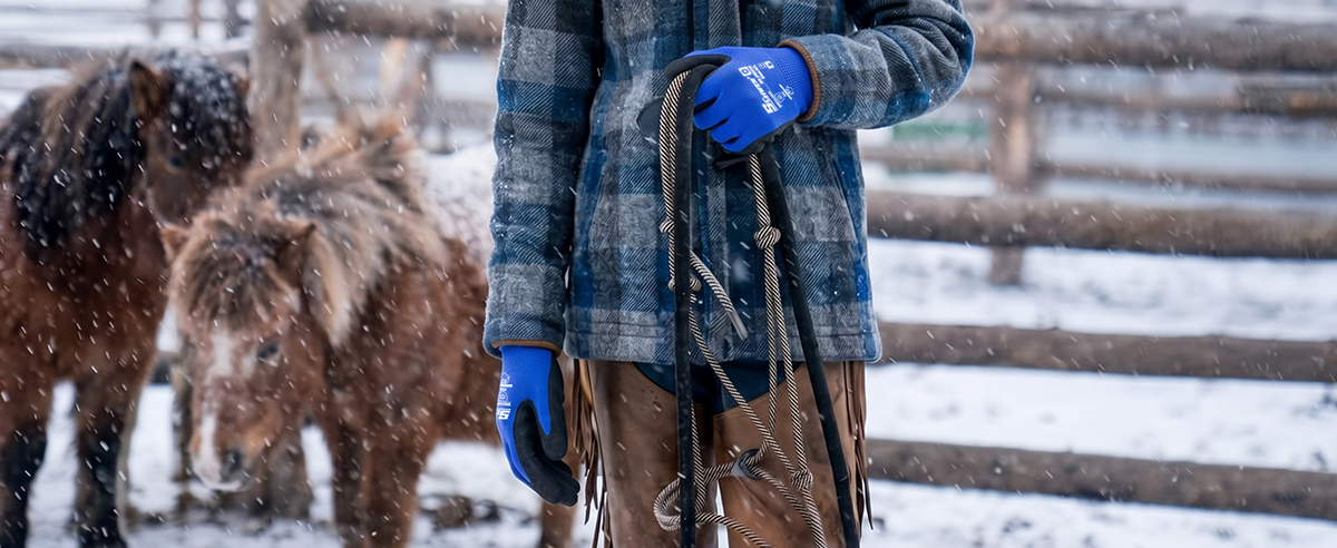 Schwer Winter Work Gloves | Sandy Nitrile Grip, Fleece Lined, 2 Pairs, CR3318 -  Farm & Ranch