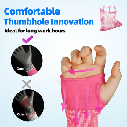 Schwer Air-Skin Cut Resistant Arm Sleeves, ANSI A6, UPF50+ Sun Protection, S901-P - product image 7