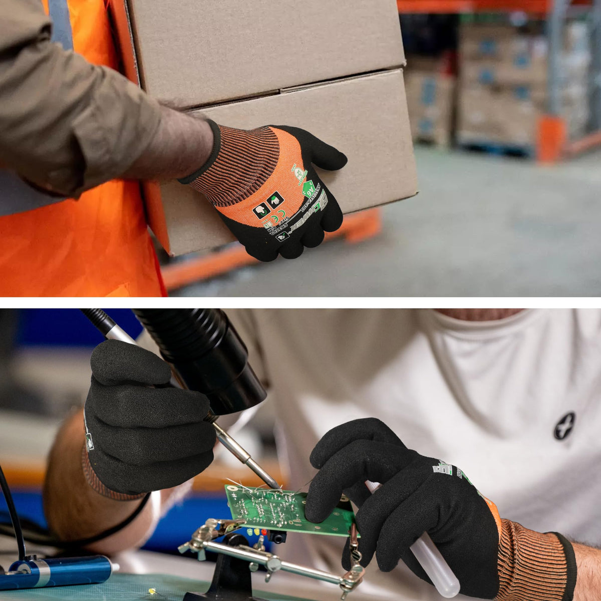 Schwer Cut Resistant Gloves, ANSI A6, Nitrile Grip, Touchscreen, CR3709 - product image 8