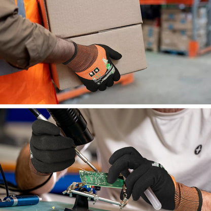 Schwer Cut Resistant Gloves, ANSI A6, Nitrile Grip, Touchscreen, CR3709 - product image 8