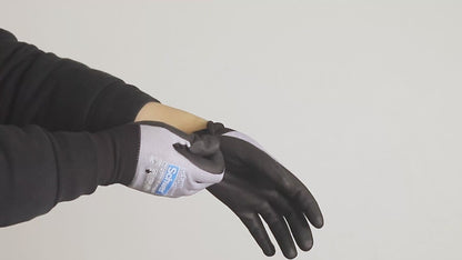 12 Pairs Lite Work Gloves Micro-Foam Nitrile Coated MN5330