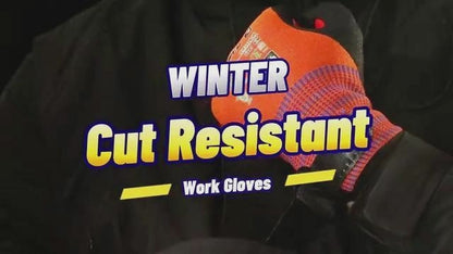 Schwer Winter Cut Resistant Gloves | ANSI A9, Nitrile Grip, Touchscreen, PM3326-W