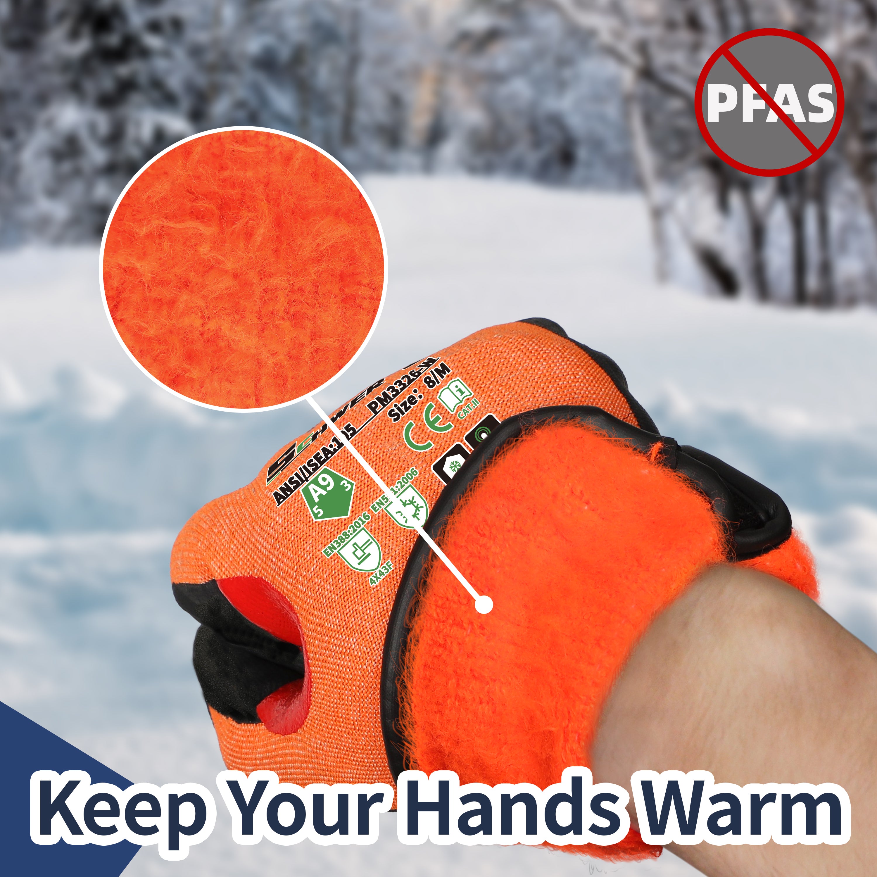 ProGuard-X Insulated Cut Resistant Gloves | Cut Level 9 – Schwer