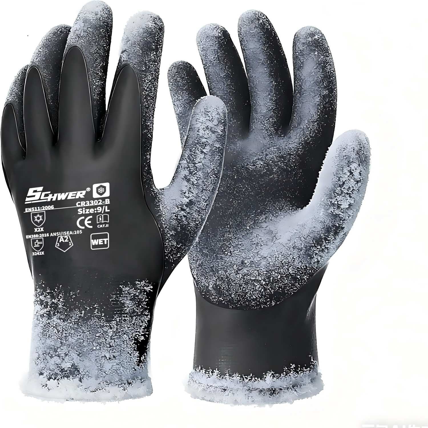 100% Waterproof Winter Work Gloves – Schwer
